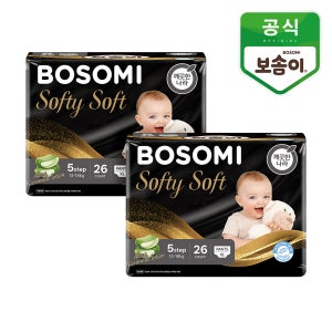 보솜이 소프티소프트 팬티 기저귀 특대형 26매 2팩