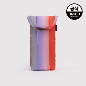 BAGGU 바쿠 선글라스 안경 집 파우치 보관 가방 Stripe Poppy n Lilac