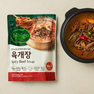비비고 국물요리 육개장, 500g, 12개