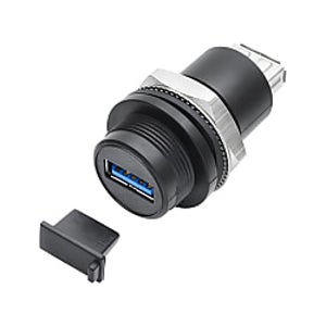 경제형 IP65 패널장착용 USB3.0어댑터 (USB2.0겸용)