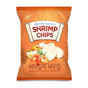 코스모스 버터갈릭 새우칩 64g 1박스 16개