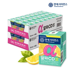 연세 알파CD 레몬워터 24팩 24개입, 2개