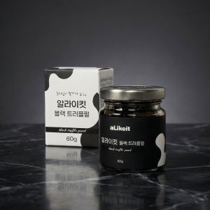알라이킷 블랙 트러플펄 파스타 스테이크 샐러드 소스 저칼로리 제로슈거 60g, 1개