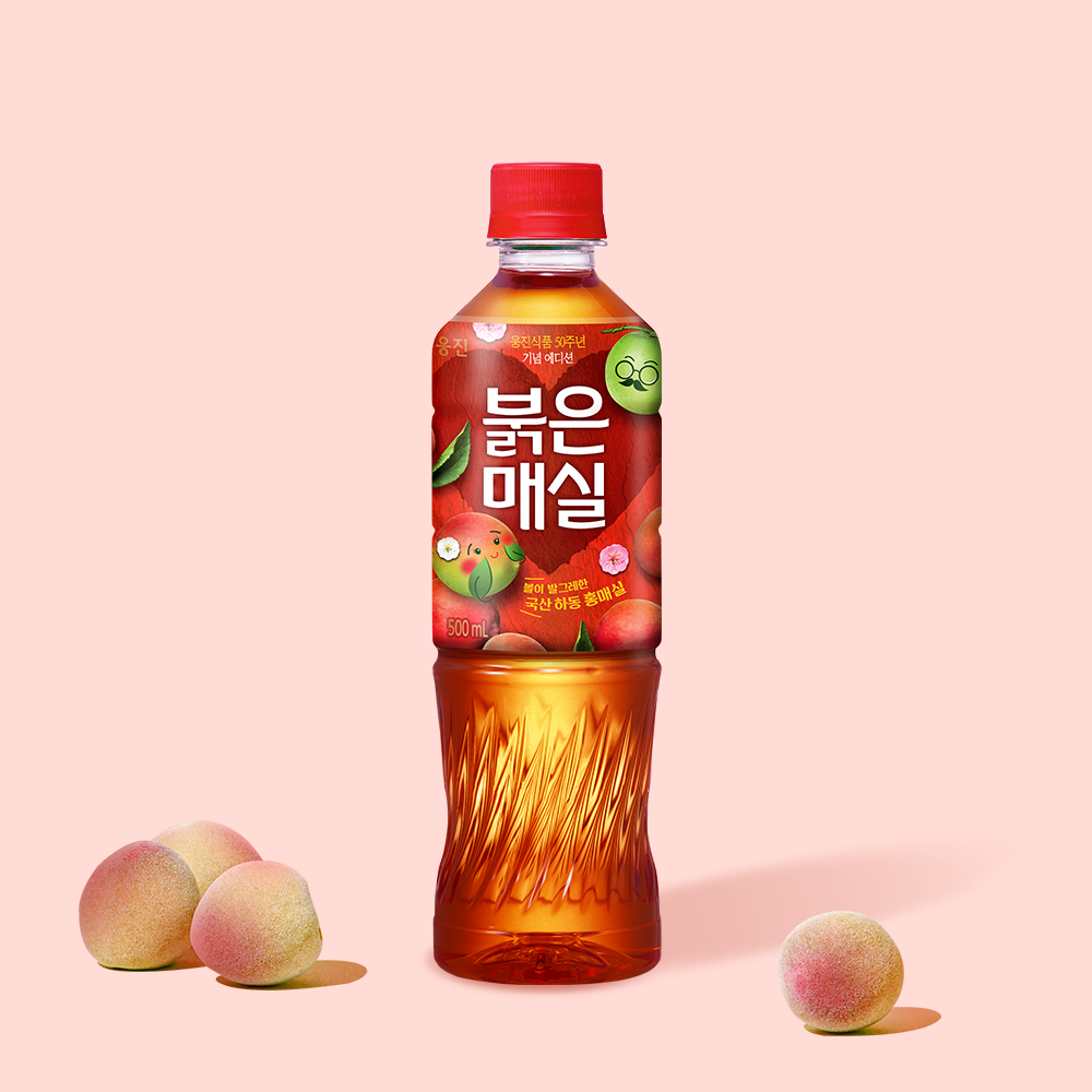 웅진 50주년 붉은매실, 500ml, 20개 (18,880원) (무료)