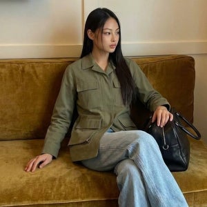 [ab.f.z] 히든버튼 포켓 카라 야상 자켓 AFZ5QR01A