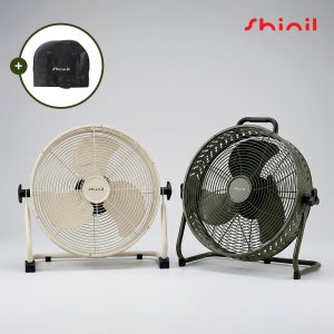 신일 캠핑 선풍기 무선 써큘레이터 휴대용 BLDC 35cm(14인치) 카키 SIF-KD1618A