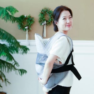 아기띠 포대기 신생아 망사형 메쉬 외출용 아기 5부 사계절
