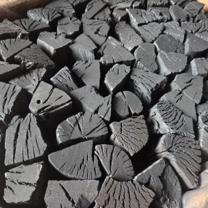 야외용 2단 참숯 검탄 흑탄 업소 펜션 바베큐 캠핑숯 19kg