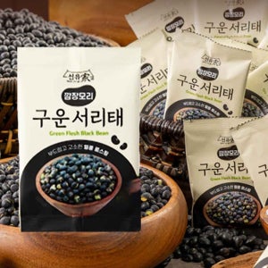 [홈쇼핑] 선유가 깜장모리 구운 서리태 100봉 검은콩