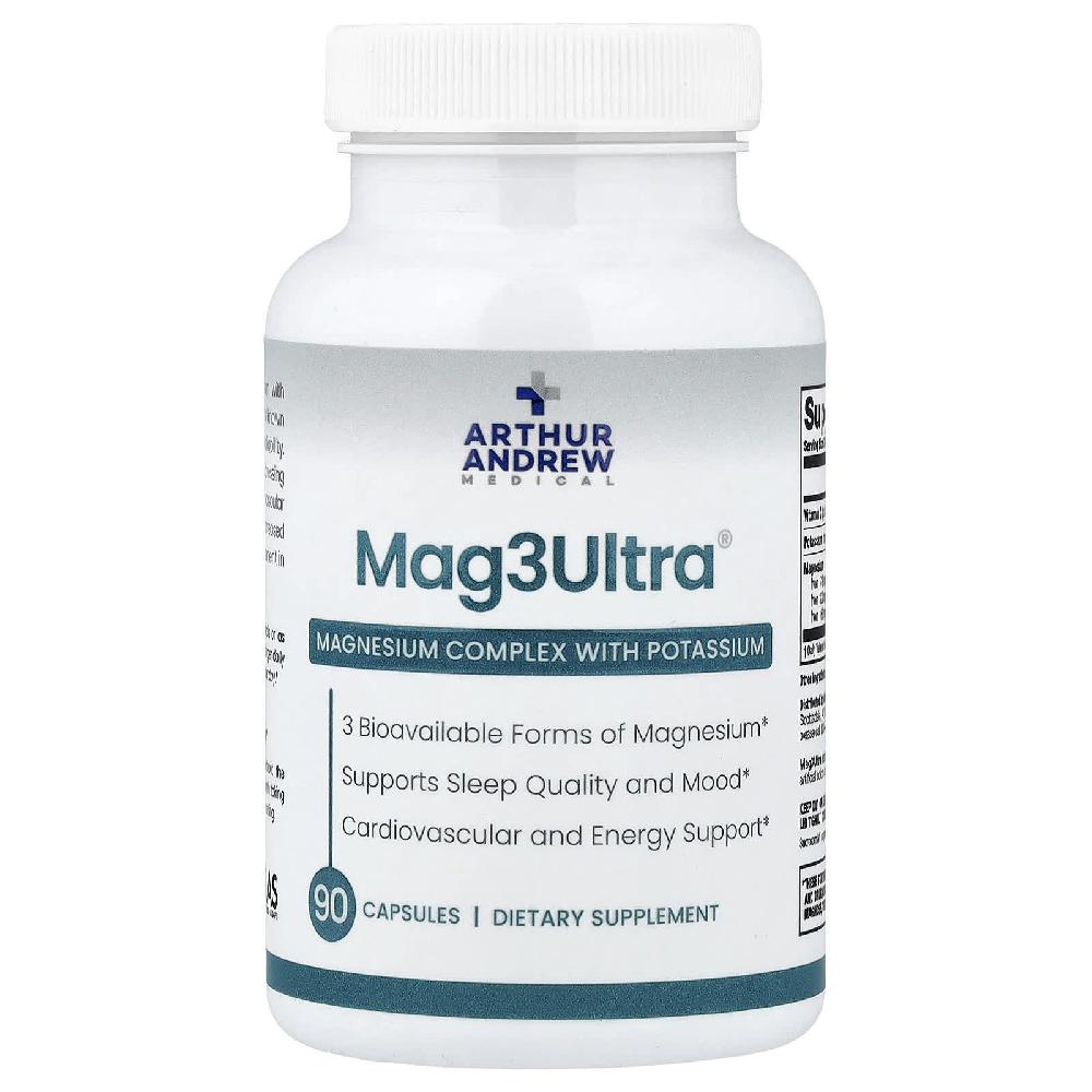 아더앤드류 마그네슘 마그3<b>울트라</b> <b>MAG</b>3<b>Ultra</b> 캡슐 90정
