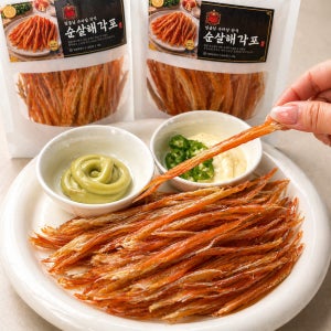 우리푸드 순살 해각포 50g 홍게 다리살 홍게포 붉은대게