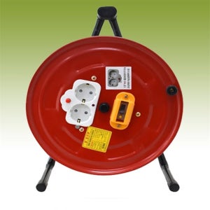 얼루어픽 차단형 전기리드선 연장전선 2.5SQx50M 전선릴 전기연장선 캠핑릴선