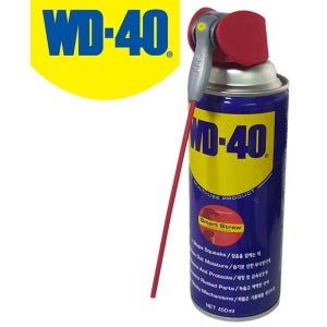 WD-40 방청윤활제 스프레이 노즐일체형 450ml 윤활유 녹제거