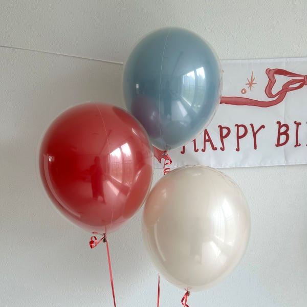 헬륨 코팅풍선 생일 파티 이벤트 완제품
