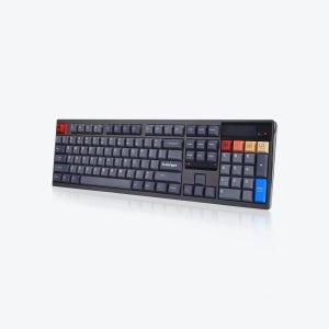 Ticktype DP104 알루미늄 유무선 기계식 키보드 그레이, 위스퍼