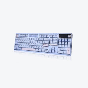 Ticktype DP104 알루미늄 유무선 기계식 키보드 라이트 블루, 위스퍼