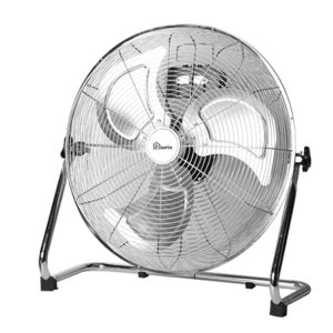 레트로 메탈 선풍기 은색 핌핀 40cm 공업용 업소용 스탠드 대형