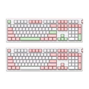 ABIO 앱코 A108K 3모드 퀵스압 유무선 기계식 키보드 / 피오니 (맘모스축)
