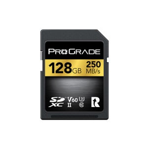 프로그레이드 SD 메모리카드 128GB SDXC UHS-II V60 250R
