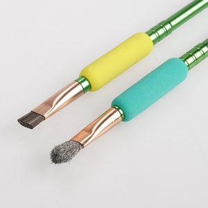 메인보드 사이 이물질제거 PCB기판 틈새청소 150mm 브러시 2종