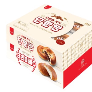 삼립 추억의 정통빵 세트 2박스 (단팥빵+크림빵)