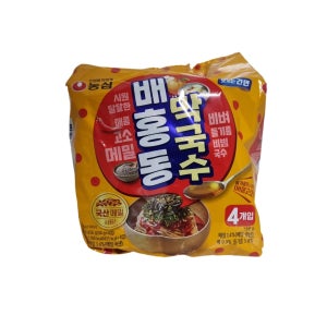 농심 배홍동 막국수 114g 4입 멀티팩 x4개(소비기한 26년 8월 1일 이후)
