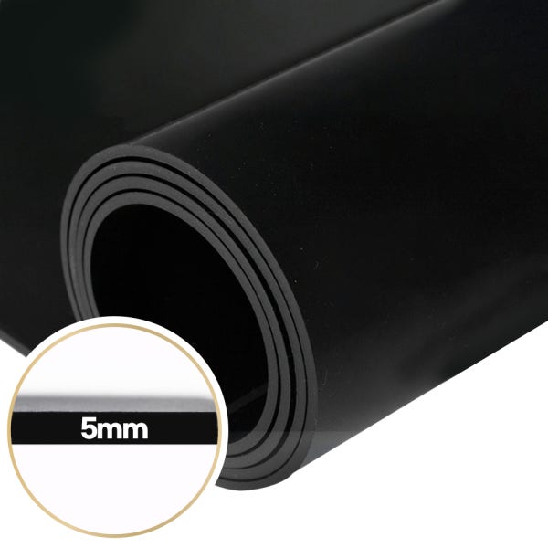 5T 고무판 방진 고무 패드 진동방지 바닥 매트 4.8T x 91cm x 1m