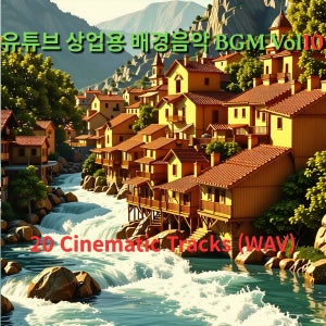 유튜브 영화 광고 게임 BGM 패키지 Vol. 10 저작권없는 배경음악