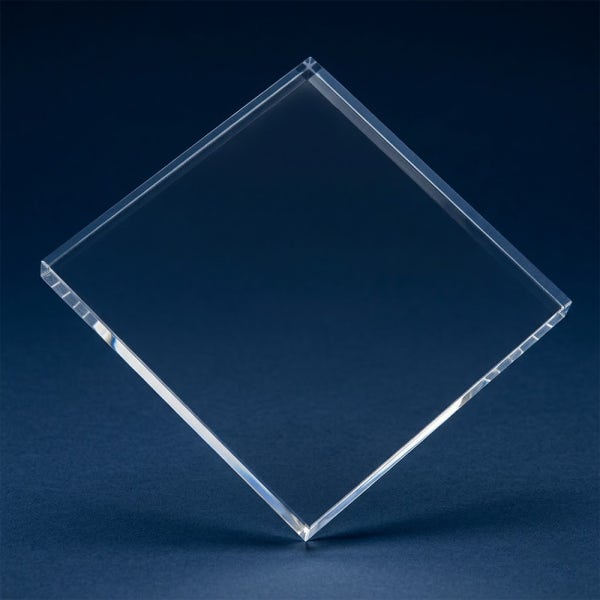 맞춤 주문 제작 재단 3T 5T 무광 투명 얇은 아크릴판 2T 10x10cm 레이저컷팅