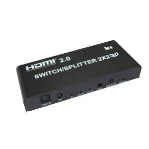 인네트워크 HDMI 2:2 매트릭스 HDMI 2.0 선택 분배기 4K 60Hz