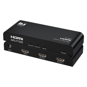 인네트워크 4K 60Hz 유전원 HDMI Ver2.0 1:2 영상 분배기 (아답터 포함)
