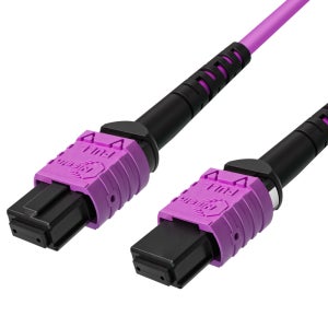 인네트워크 국산 100Gbps OM4 MPO 광케이블 멀티모드 광패치코드 20M