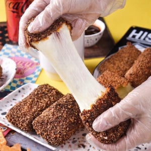 델리 업소용 블럭 통모짜렐라 칠리스 치즈스틱 900g 10개입