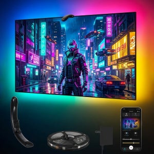 LED 스마트 싱크 백라이트 TV 모니터 반응형 스트립조명 4.5m