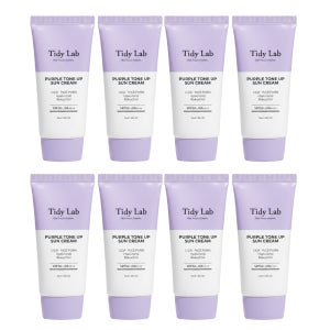 타이디랩 퍼플톤업선크림 spf50+ 비건 CICA PDRN 바쿠치올 50ml, 8개