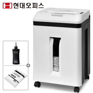 현대오피스 150매 자동급지 문서세단기 저소음 미세칩 파쇄기 PK-153AF