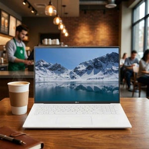 LG전자 그램17 AI U5-125H 메테오레이크 17Z90S-GA5CK DDR5 16GB Gen4 512GB 윈도우11홈 화이트 대학생 사무용 노트북