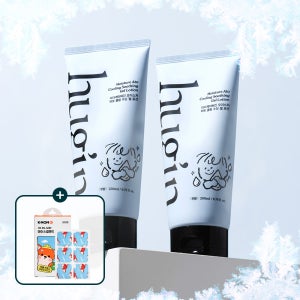 1+1 허긴 아기 수딩젤 로션 땀띠 태열 쿨링 신생아 200ml + 200ml + 아이스겔