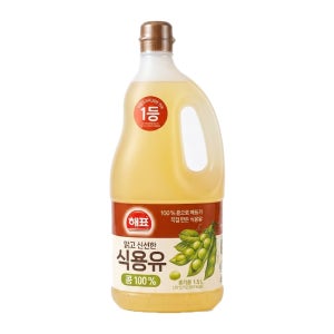 해표 식용유 1.5LX3입/콩기름/식용유