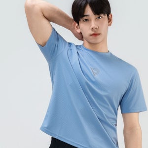 남자 운동 헬스 러닝 트레이닝 스포츠 반팔 기능성 플로우 러너 스피드 티셔츠