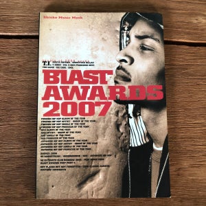 [2007년 힙합 결산 일본 잡지 책] BLAST AWARDS [T.I, Jay-z, 일본 힙합, Snoop Dogg 등]