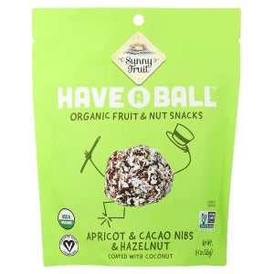 Sunny Fruit Have A Ball 과일 견과 스낵 살구 카카오 닙스 헤이즐넛 126g