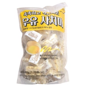 촉촉하고 부드러운 우유사치마 400g x 4개 대만과자 간식 스낵 개별포장 탕비실