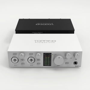 TOPPING E2x2 OTG 블랙 화이트 토핑 프로 USB 오디오 인터페이스 홈레코딩