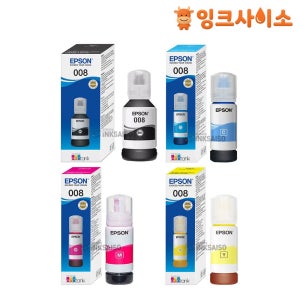 T06G1 T06G2 T06G3 T06G4 (엡손 008) 정품잉크 4색 SET L6570 L11160 L15150 L15160