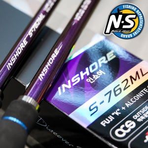 NS 엔에스 허리케인Z 인쇼어 광어 농어 쇼어지깅 바다루어낚시대 762ML