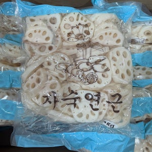 자숙연근 10kg 데침연근 데친