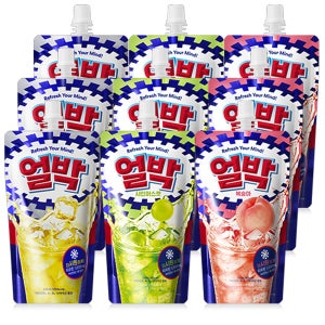 동아제약 박카스 얼박 음료 210ml 오리지널 + 복숭아 + 샤인머스켓 3세트