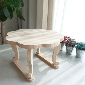 목공diy 비조립 전통 개다리 소반 호족반 만들기 목공키트 원목반제품 수업재료 루시드샵