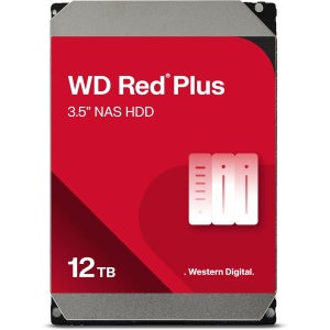 웨스턴디지털 WesternDigital NAS용 HDD 일본 12TB WD Red Plus WD120EFGX